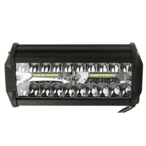 LED Work Light Bar, 120W, 10-30V, IP68, Black, Off-Road, Truck, SUV, Jeep