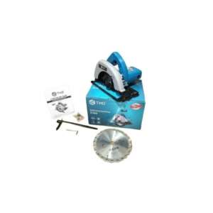 THO 1200W Electric Circular Saw M-5800, with blade, manual, wrench, and guide - Hole saw & circular cutter