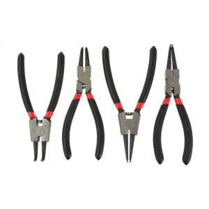 GEKO 4-piece circlip pliers set with straight and bent tips - Pliers