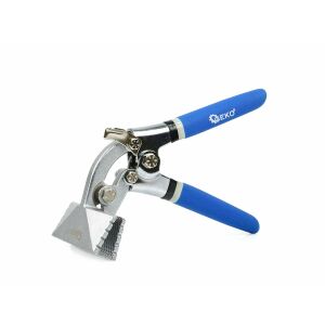 Geko 210mm sheet metal bending pliers angled view - Geko Pliers