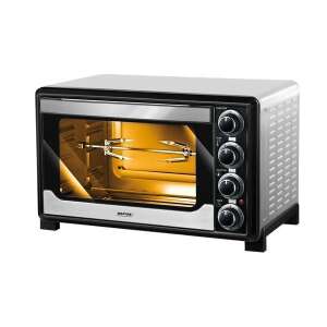 MPM MPE-06/T Elektromos sütő, 1600W, 32 l, hőlégkeverés, időzítő, fekete