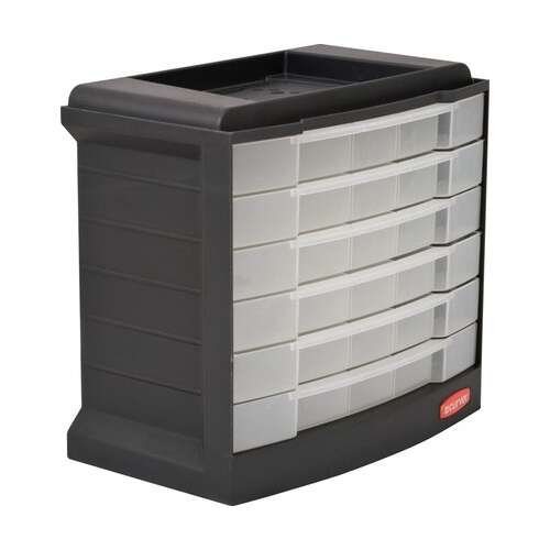 CURVER MEDIUM DRAWER STORAGE - 6 DRAWERS