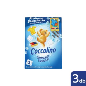 Coccolino tavaszi illatú illatpárnák fiókokba és szekrényekbe, 3 darabos - Illatpárna