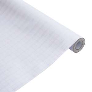 vidaXL matt csíkos kivitel átlátszó PVC ablakfólia tekercs, 45 cm széles, 2000 cm hosszú, öntapadós - Üvegfólia