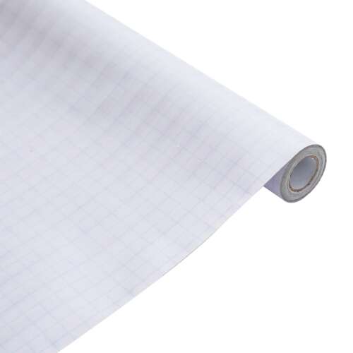 vidaXL matt csíkos kivitel átlátszó PVC ablakfólia tekercs, 45 cm széles, 2000 cm hosszú, öntapadós