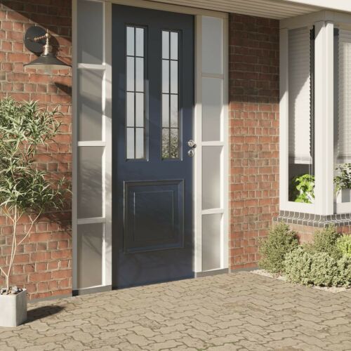 vidaXL matt fehér PVC ablakfólia oldalsó ablakokra felhelyezve a magánélet védelmére