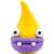 Hey Clay Bestiák levegőn száradó gyurma karakter, sárga szörny lila szájú