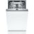 Bosch SPV6EMX05E fehér beépíthető mosogatógép nyitott ajtóval