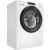 Candy CSO 496TWMB6/1-S Front Load Washing Machine, 9 kg capacity, 1400 RPM, White and Black
