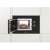 Candy MIS1730B Built-in Microwave Oven with Open Door and Food Inside