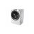 Angled view of Candy RPW 4966BWR8-S Washer Dryer Combo, white, 1400 RPM