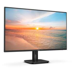 Schräge Ansicht des Philips 27E1N1300A/00 27-Zoll Full HD Monitors - Peripheriegeräte