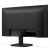 A Philips 27 hüvelykes 27E1N1300A/00 Full HD monitor hátulja, a csatlakozási portokat mutatva