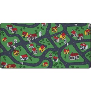 Krux Space City egérpad város térkép mintával - Krux