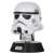 Abgewinkelte Ansicht der Paladone Star Wars Stormtrooper Tischlampe