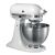 KitchenAid Classic White stojanový mixér pohľad pod uhlom