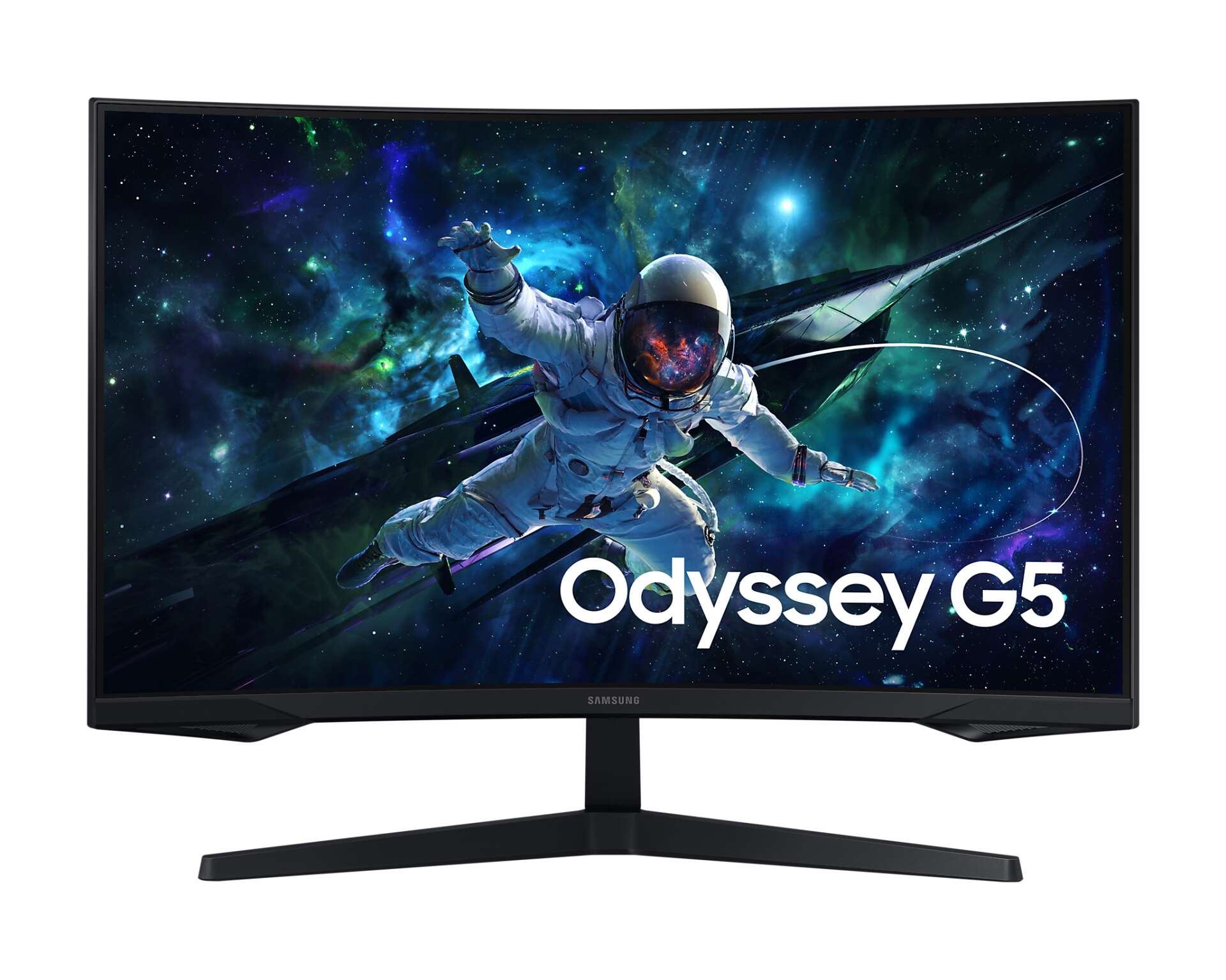 Samsung 32" odyssey g5 g55c wqhd 2k ívelt gaming monitor
