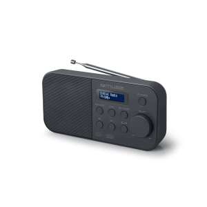 Muse M-109DB Digitalradio, schwarz, mit FM- und DAB-Radio - Radios