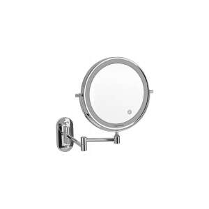Kúpeľňové zrkadlo Humanas HS BM01 LED - strieborné 93864134 Kozmetické zrkadlá