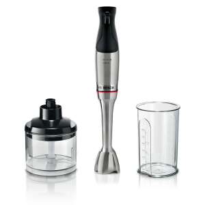 Blender vertical Bosch MSM6M820 Serie 6 ErgoMaster, din oțel inoxidabil și negru - Bosch Mixer vertical