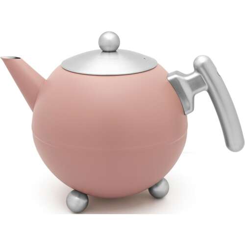 Bredemeijer Bella Ronde 1.2L teáskanna matt rózsaszínben