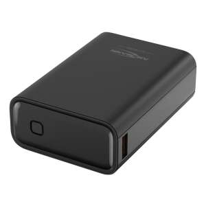 Ansmann 20000mAh Power Bank, fekete, hordozható töltő, külső akkumulátor, telefon töltő - Ansmann