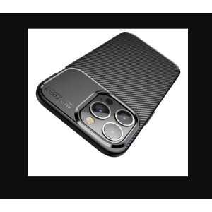 iPhone 12 Pro Max schwarze Kohlefaserhülle - Handyhüllen