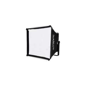 NanLite MixPanel 60 softbox, 40x45cm, ferde nézet, a fekete szövet külső és a fehér diffúzor látható - Stúdiófény és Reflektor