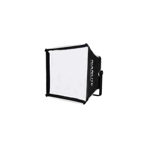 NanLite MixPanel 60 softbox, 40x45cm, ferde nézet, a fekete szövet külső és a fehér diffúzor látható