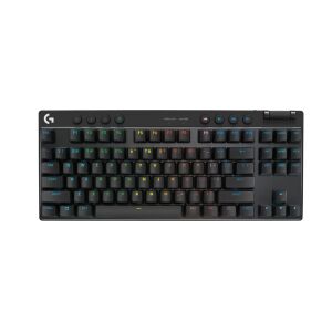 Pohľad zhora na bezdrôtovú hernú klávesnicu Logitech G PRO X TKL LIGHTSPEED - Logitech Klávesnice