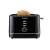 Severin AT 4321 Black Toaster with two slices of bread