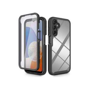 Tech-Protect Defense 360 Samsung Galaxy A15 4G / 5G shockproof case with built-in screen protector, black - Tech-Protect Phone Case