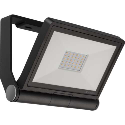 Steinel XLED ONE ANT LED Flutlicht, schwarz, schräger Blick