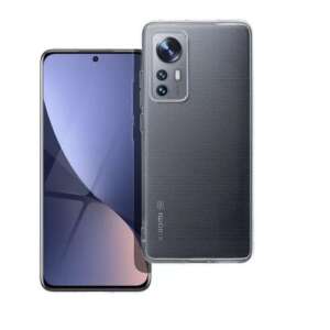 Priehľadný telefónny obal Xiaomi 12/12X, priehľadný TPU, tenký, ochranný, zvýšené okraje, ochrana fotoaparátu - Puzdrá na telefóny