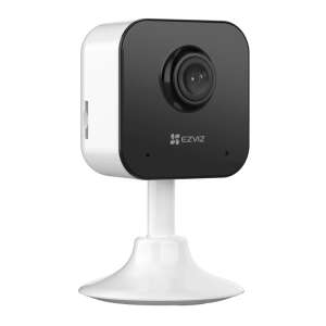 eZVIZ H1C 2.8mm IP Compact Camera, white, front view - Ezviz Security Camera