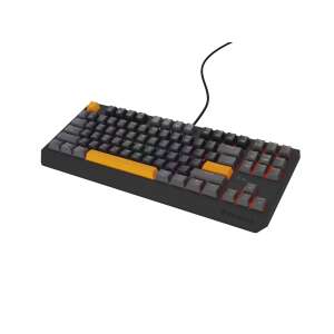 Genesis Thor 230 TKL mechanische Gaming-Tastatur, Outemu Red Switches, Anchor Gray Positive Farbe - Natec