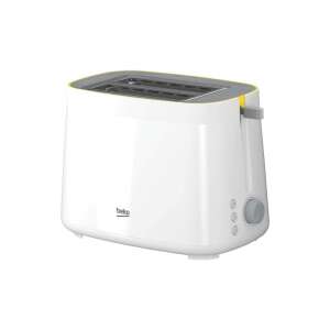Beko TAM4220W toastovač biely so žltými akcentmi - Varné kanvice, Sendvičovače, Stolné mixéry, Hriankovače a Odšťavovače a lisy