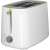 Beko TAM4220W biały toster 2-plastkowy, widok pod kątem