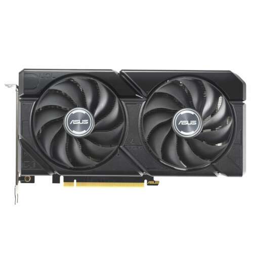 Asus GeForce RTX 4060 Ti Dual EVO OC Edition graphics card, front view