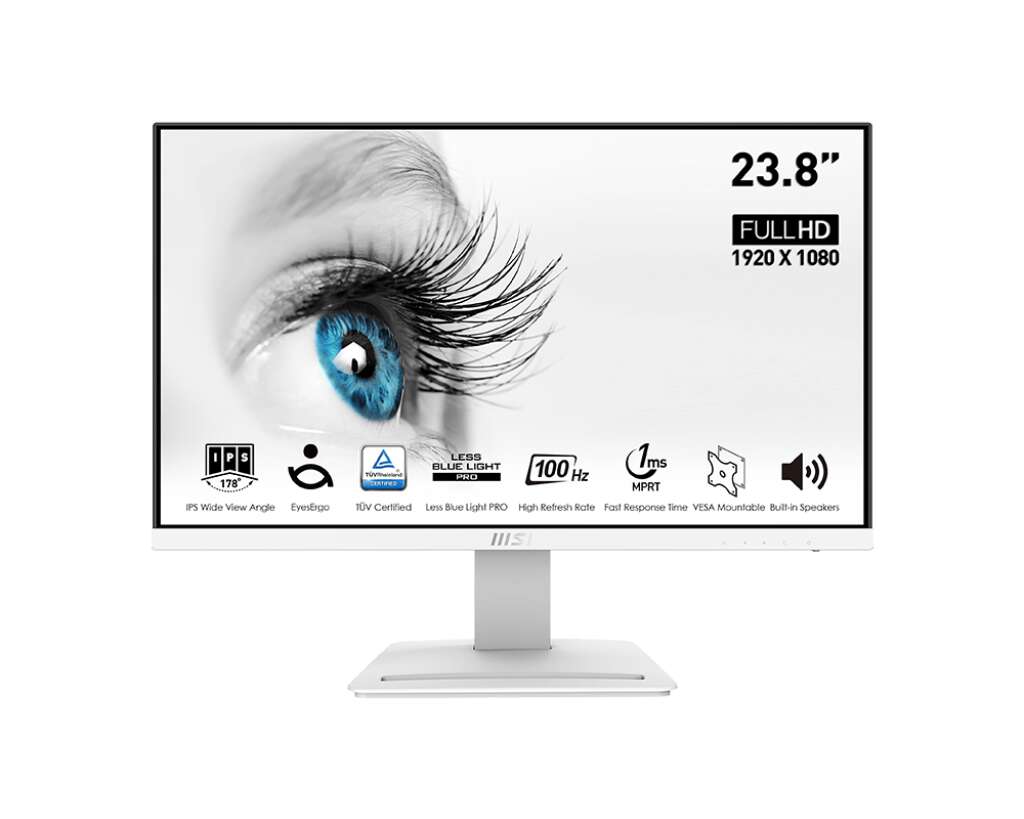 Msi 23.8" pro mp243xw monitor