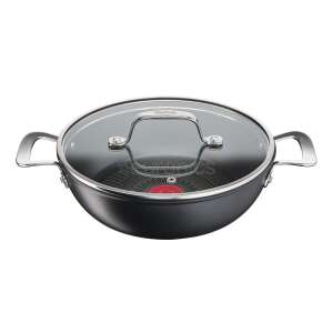 Tefal Excellence G2557153 serpenyő fedővel, fekete - Tefal Serpenyő