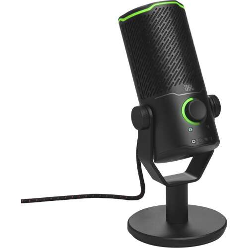 JBL Quantum Stream Studio Mikrofon, schwarz, Kondensatormikrofon, USB, für Streaming und Gaming