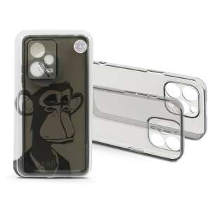 Xiaomi Redmi Note 12 Pro+ 5G phone case, clear, transparent, Haffner Gray Monkey design, protective, shockproof - Phone Case