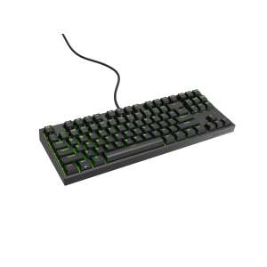 Genesis Thor 404 TKL mechanikus gaming billentyűzet Gateron Yellow Pro kapcsolókkal, fekete, US elrendezés - Natec