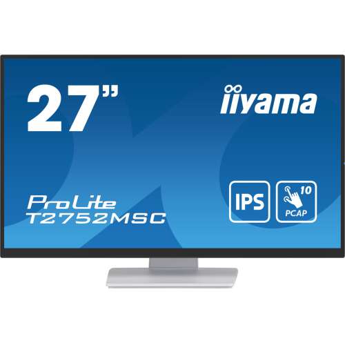 iiyama ProLite T2752MSC-W1 27 inch Full HD IPS Touchscreen Monitor