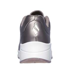 Skechers Uno- Rose Bold női fűzős sneaker cipő ón színű 73691-PEW 93885348 Skechers Női utcai cipő
