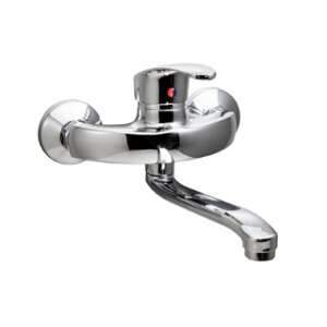 ALFA fali mosogató csaptelep, króm kivitel - Nonbrand Csaptelep