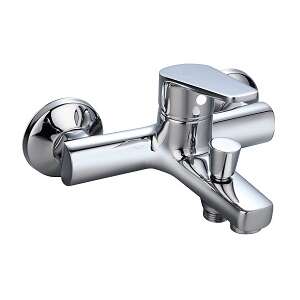 ZÉTA kád csaptelep, króm kivitel, falra szerelhető - Nonbrand Csaptelep