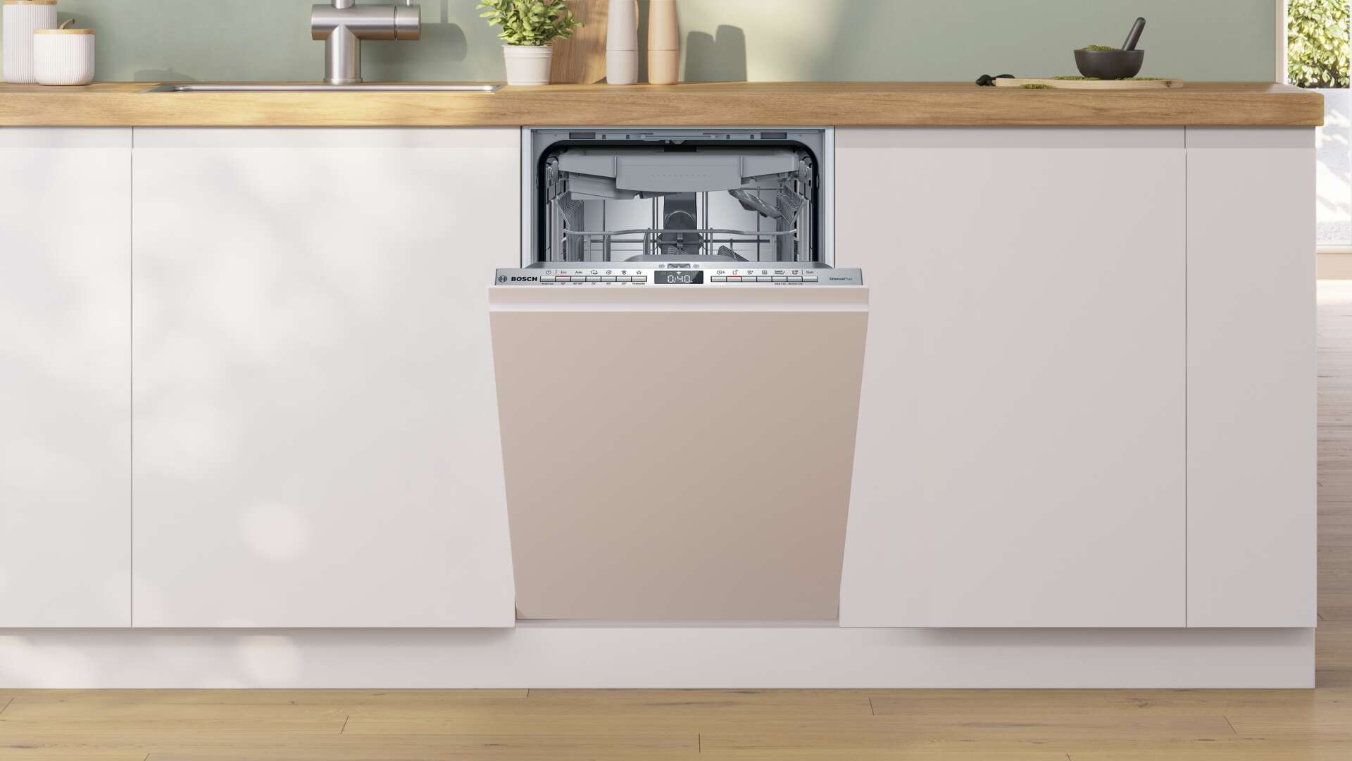 Bosch spv4hmx10e beépíthető mosogatógép, 10 teríték, 6 program, a...