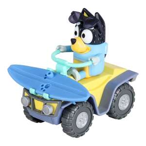Bluey Bandit Beach Quad Playset with Figure, Bluey toy, Bluey character, Bluey toys, Bluey playset, Bluey beach, Bluey vehicle, Bluey figure, Bluey Bandit, Bluey Bandit figure - Figure